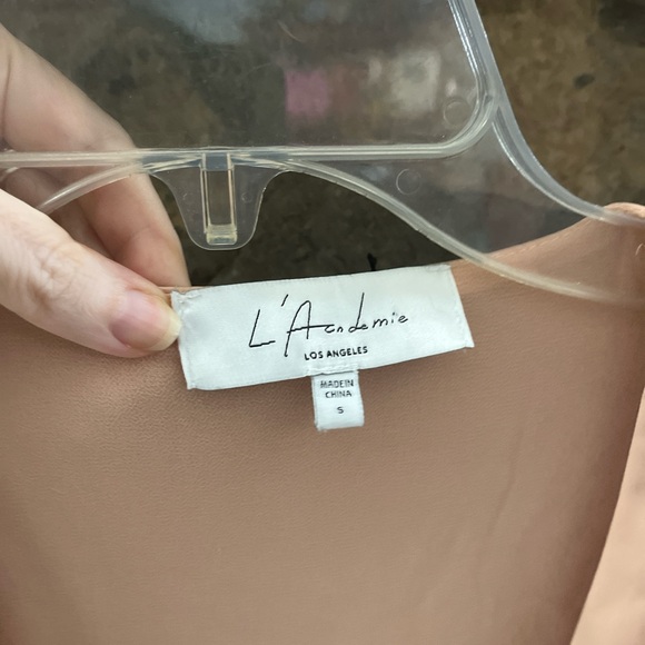 L’Academe’ LosAngeles wrap top size small - Picture 8 of 8